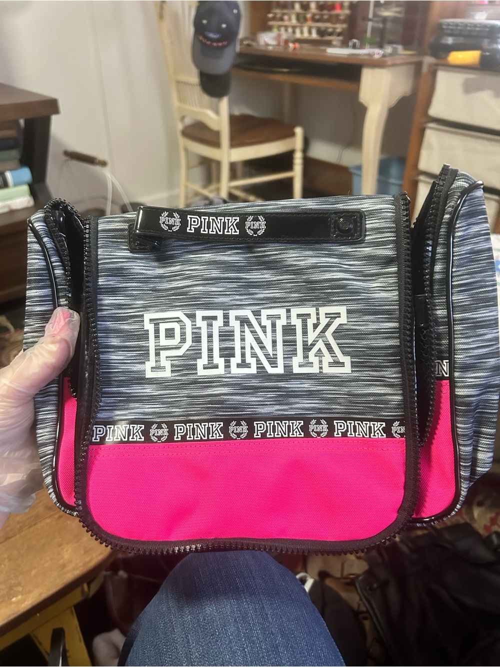 Victoria’s Secret PINK tolietry makeup bag case
